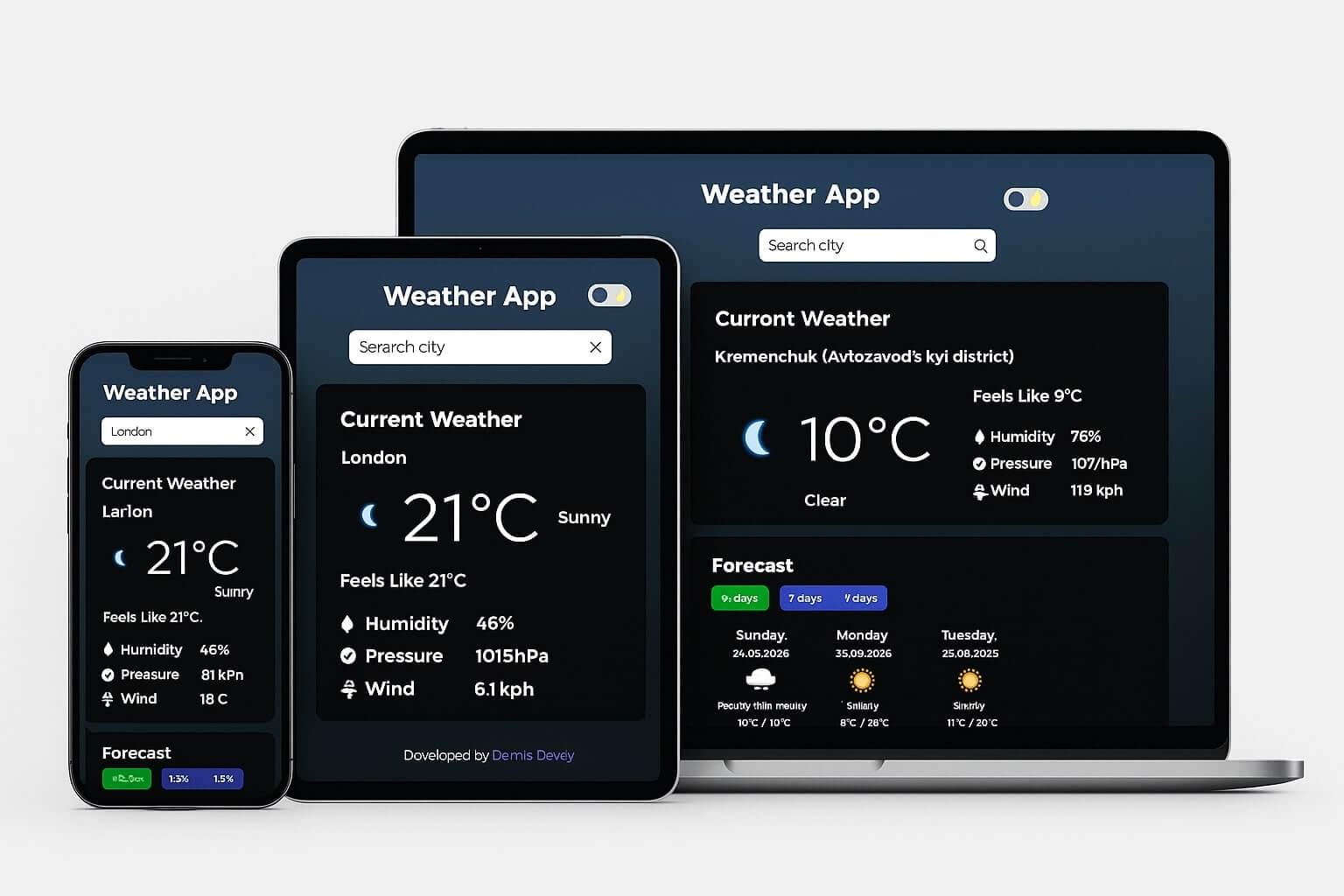 Weather React App